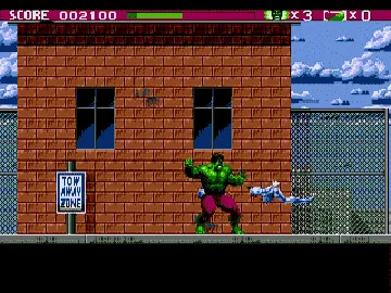 Incredible Hulk, The (USA, Europe) screen shot game playing